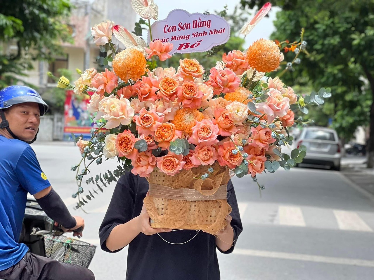 Giỏ hoa
