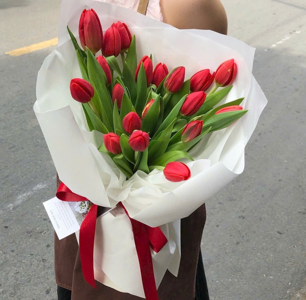 Bó hoa tulip